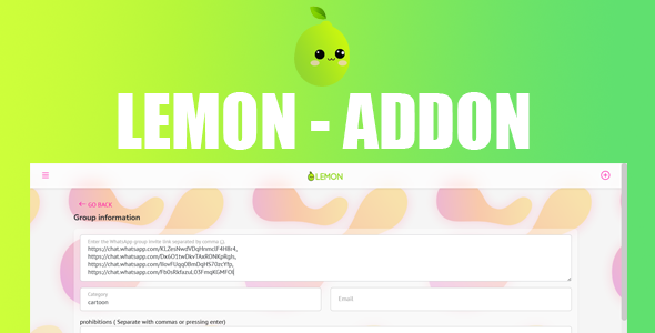 Envio de links em massa para whatsapp - Lemon Script