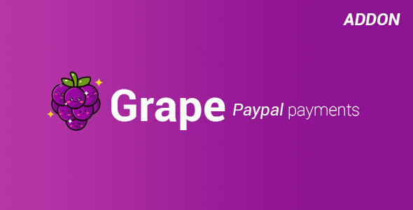 Grape - Payment Paypal